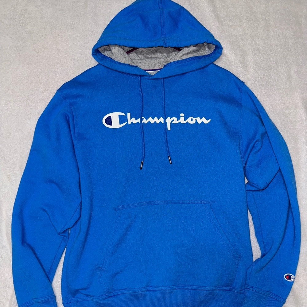 Blue Champion hoodie